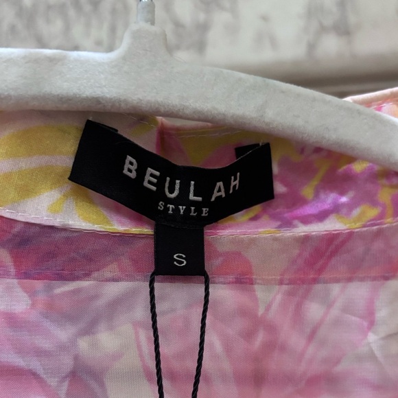 Floral Print Sheer Dress Size Small NWT Beulah The Laura Dress - Picture 3 of 10